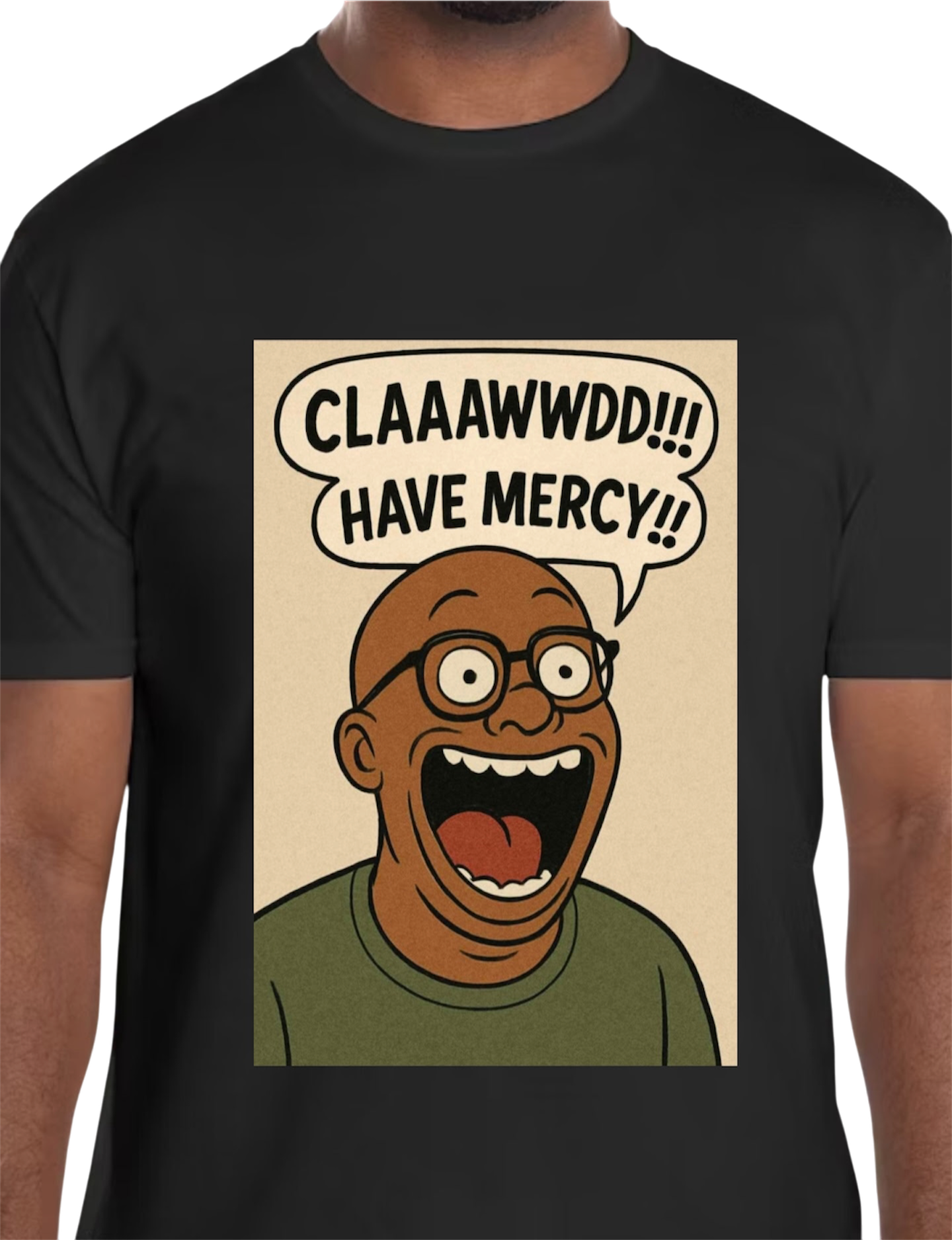 CLAAAWWDD Have Mercy!! Tee (Black)