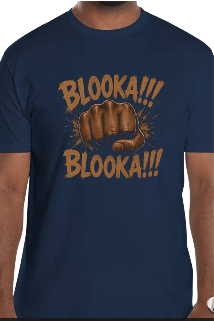 BLOOKA!! Street Boxing Tee (Navy)