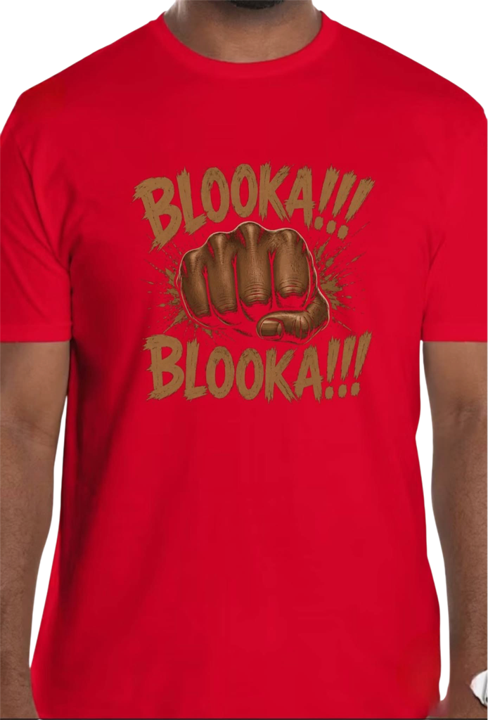BLOOKA!! Street Boxing Tee (Red)